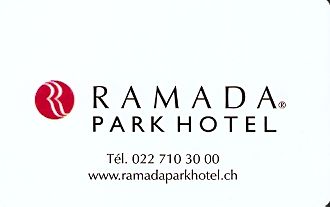 Hotel Keycard Ramada  Switzerland Front