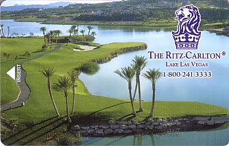 Hotel Keycard Ritz Carlton Las Vegas U.S.A. Front