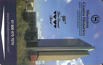 Hotel Keycard Sheraton Mexico City Mexico Front