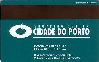 Hotel Keycard Sheraton Porto Portugal Back