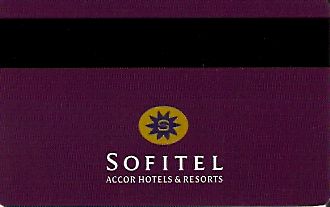 Hotel Keycard Sofitel The Hague Netherlands Back