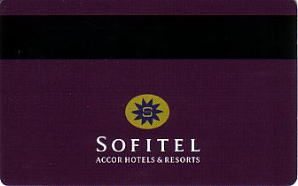 Hotel Keycard Sofitel Marseille France Back