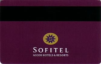 Hotel Keycard Sofitel Marseille France Back