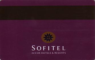 Hotel Keycard Sofitel Sevilla Spain Back