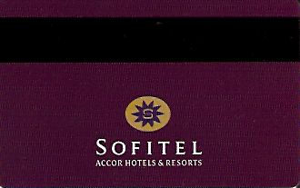 Hotel Keycard Sofitel Toulouse France Back