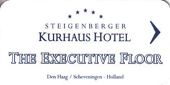 Hotel Keycard Steigenberger The Hague Netherlands Front