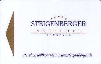 Hotel Keycard Steigenberger Konstanz Germany Front