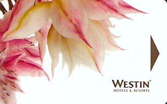 Hotel Keycard Westin Auckland New Zealand Front
