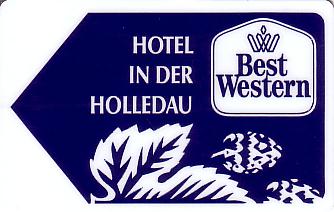 Hotel Keycard Best Western Holledau Germany Front