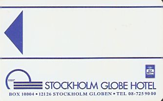 Hotel Keycard Best Western Stockholm Sweden Front