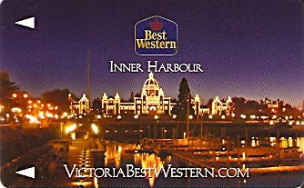 Hotel Keycard Best Western Victoria Canada Front