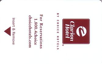 Hotel Keycard Clarion Hotel Generic Front