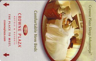 Hotel Keycard Crowne Plaza Generic Front