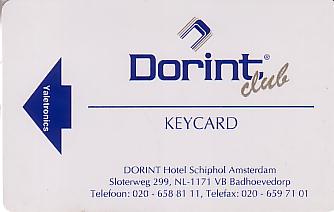 Hotel Keycard Dorint Amsterdam Netherlands Front