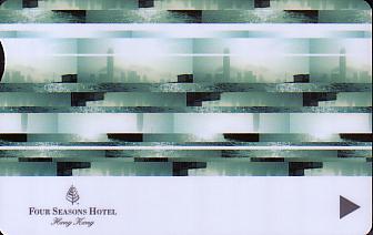 Hotel Keycard Four Seasons  Hong Kong Front