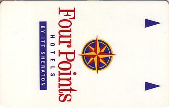 Hotel Keycard Four Points Hotels Generic Front