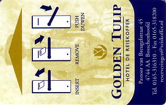 Hotel Keycard Golden Tulip Bosschenhoofd Netherlands Front