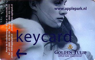 Hotel Keycard Golden Tulip Maastricht Netherlands Front