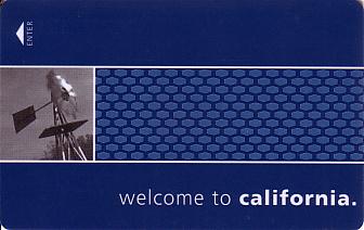 Hotel Keycard Hampton Inn California (State) U.S.A. (State) Front