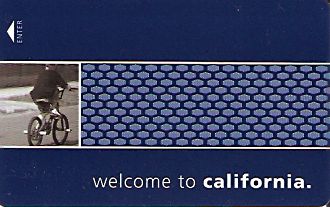 Hotel Keycard Hampton Inn California (State) U.S.A. (State) Front