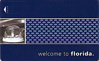 Hotel Keycard Hampton Inn Florida (State) U.S.A. (State) Front