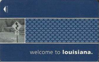 Hotel Keycard Hampton Inn Louisiana (State) U.S.A. (State) Front