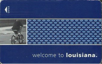 Hotel Keycard Hampton Inn Louisiana (State) U.S.A. (State) Front
