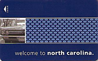 Hotel Keycard Hampton Inn North Carolina (State) U.S.A. (State) Front
