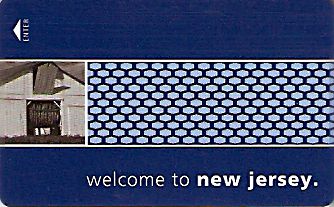 Hotel Keycard Hampton Inn New Jersey (State) U.S.A. (State) Front