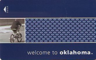 Hotel Keycard Hampton Inn Oklahoma (State) U.S.A. (State) Front