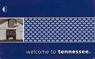 Hotel Keycard Hampton Inn Tennessee (State) U.S.A. (State) Front