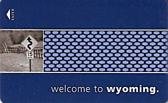 Hotel Keycard Hampton Inn Wyoming (State) U.S.A. (State) Front