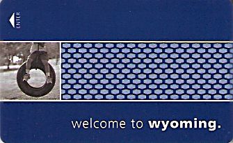 Hotel Keycard Hampton Inn Wyoming (State) U.S.A. (State) Front