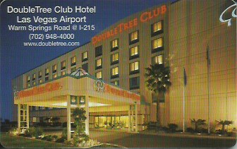 Hotel Keycard Hilton Doubletree Las Vegas U.S.A. Front