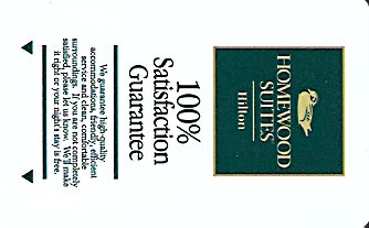 Hotel Keycard Hilton Homewood Generic Front