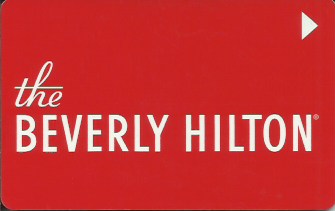 Hotel Keycard Hilton Beverly Hills U.S.A. Front