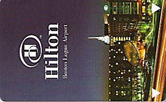 Hotel Keycard Hilton Boston U.S.A. Front