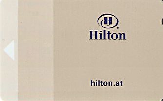 Hotel Keycard Hilton Innsbruck Austria Front
