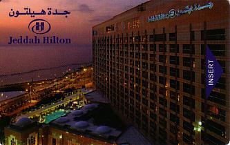 Hotel Keycard Hilton Jeddah Saudi Arabia Front