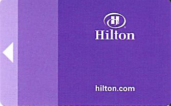 Hotel Keycard Hilton Johannesburg South Africa Front