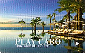 Hotel Keycard Hilton Los Cabos Mexico Front