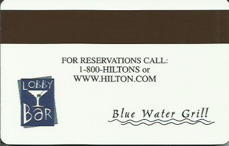 Hotel Keycard Hilton Minneapolis U.S.A. Back