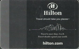 Hotel Keycard Hilton Petaling Jaya Malaysia Front