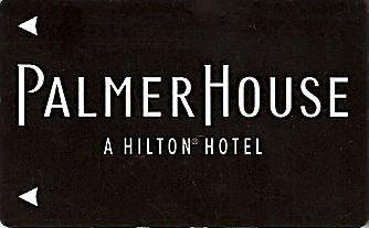 Hotel Keycard Hilton Palmer House U.S.A. Front