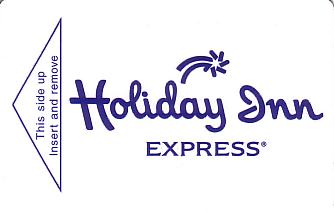 Hotel Keycard Holiday Inn Express Generic Front