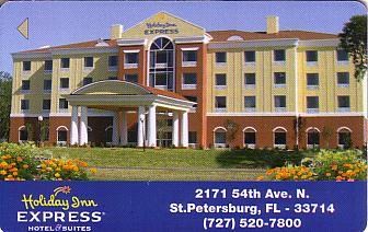 Hotel Keycard Holiday Inn Express Florida (State) U.S.A. (State) Front