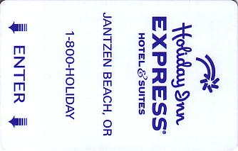 Hotel Keycard Holiday Inn Express Jantzen Beach  Front