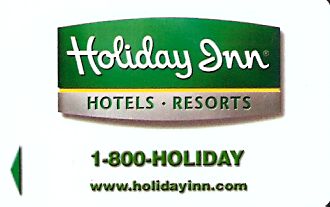 Hotel Keycard Holiday Inn Generic Front