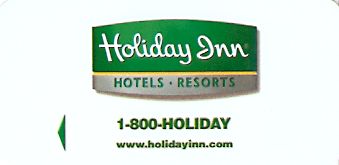 Hotel Keycard Holiday Inn Generic Front