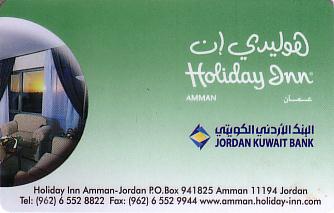 Hotel Keycard Holiday Inn Amman Jordan Front